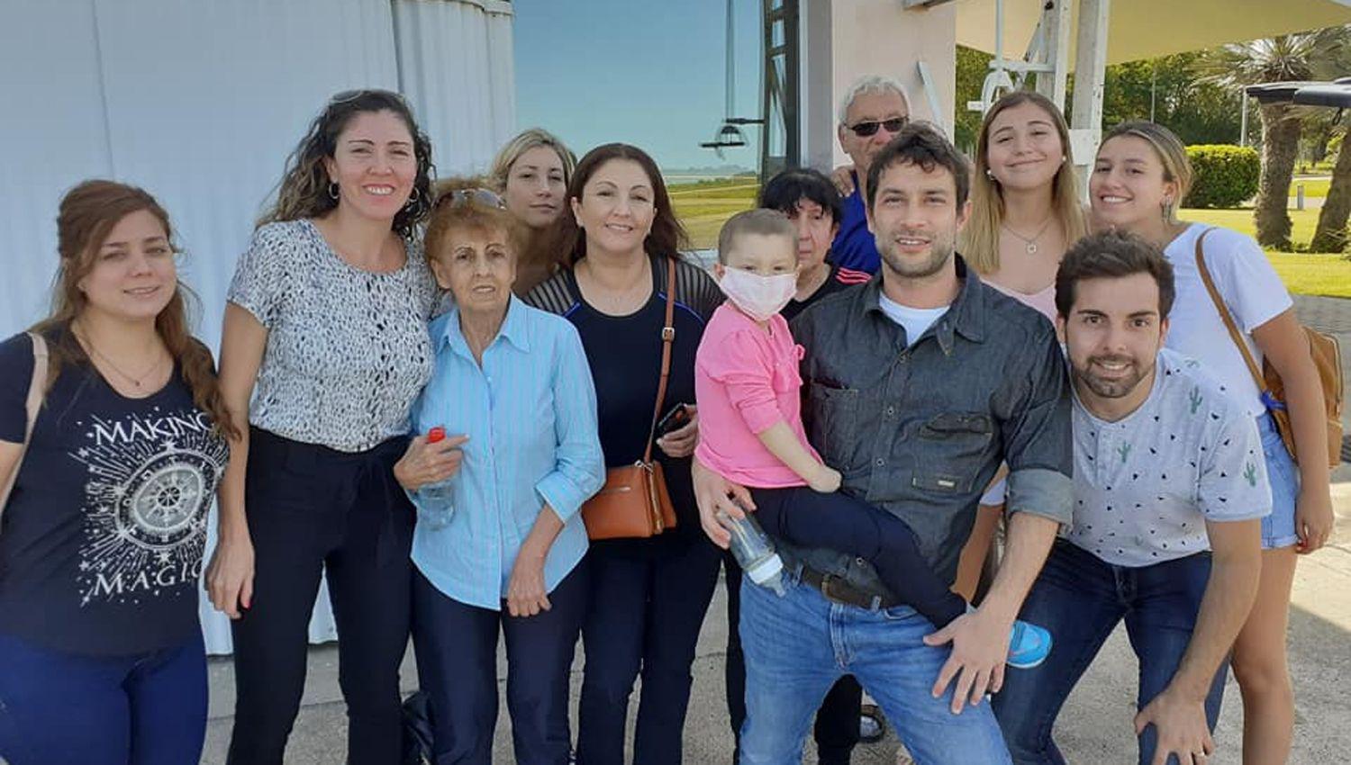 Con mucha esperanza Paulina y su familia partieron rumbo a Espantildea