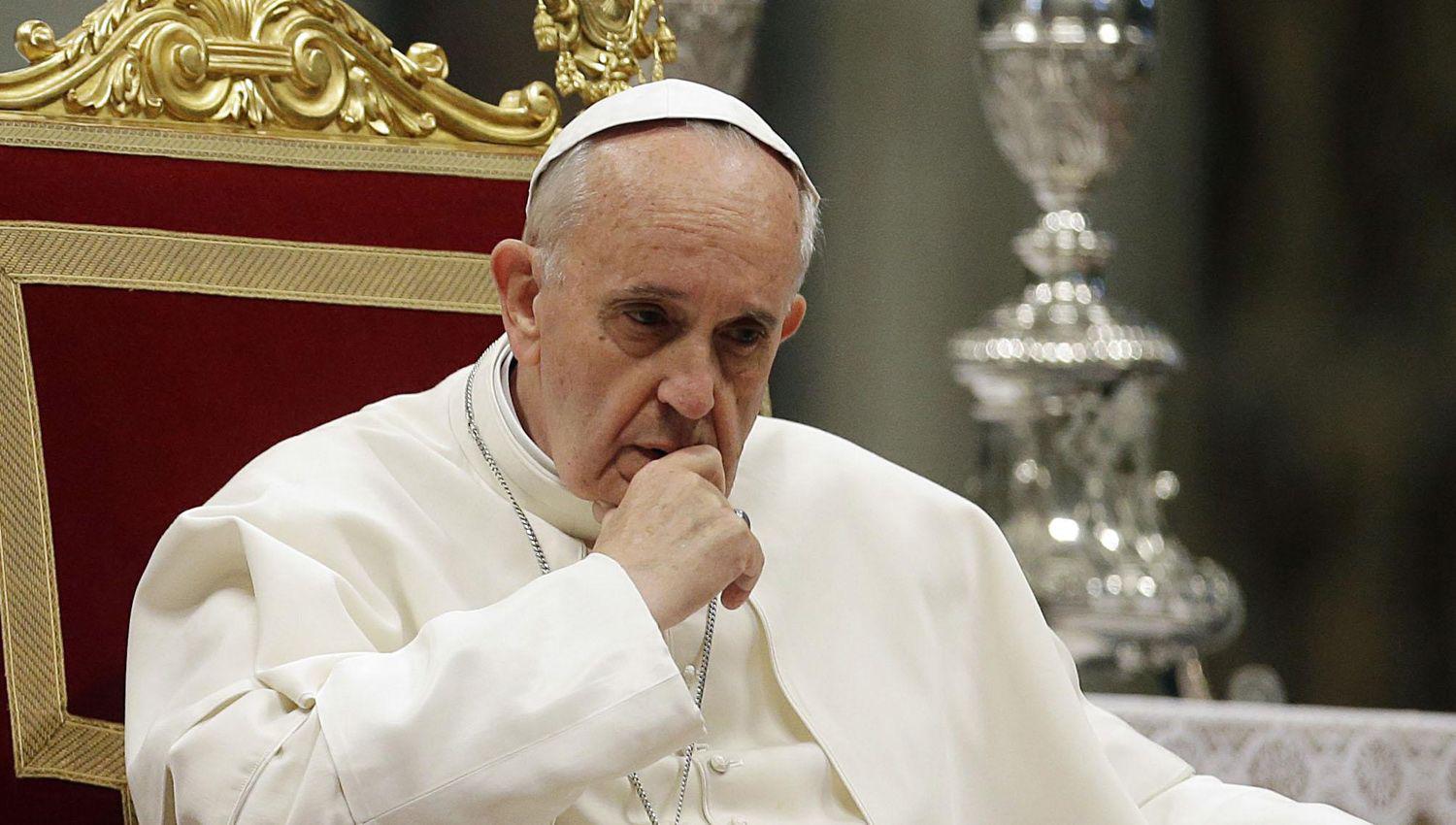 GESTO El Santo Padre se mostró preocupado por los altos niveles de violencia que se manifiestan en todos los rincones del mundo
