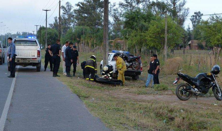 Tres personas mueren en traacutegicos accidentes de traacutensito dos iban en sus motocicletas