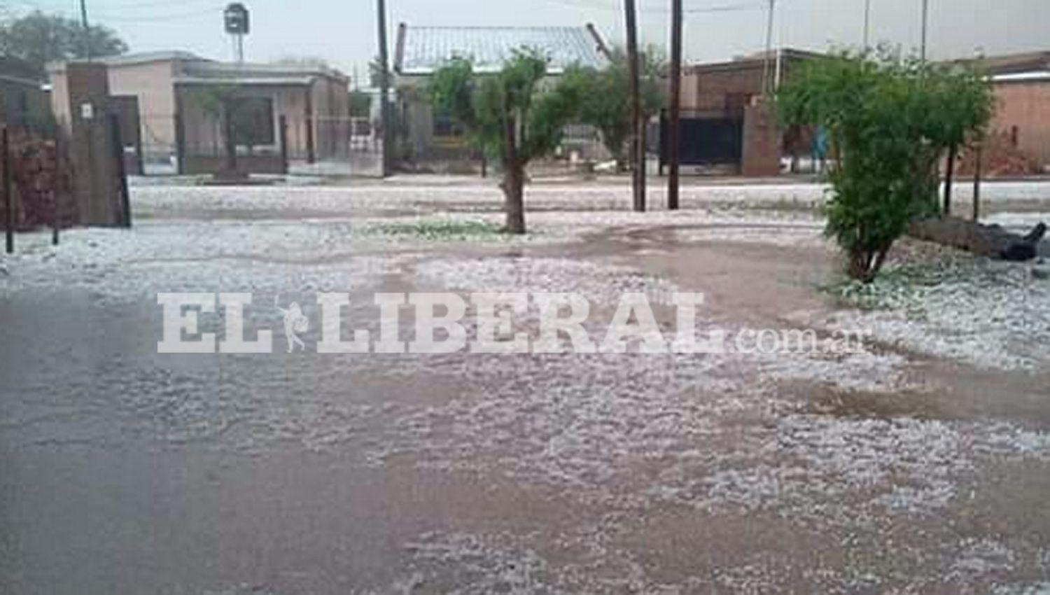 Las lluvias se registraron con mayor intensidad en la zona de Los Juríes