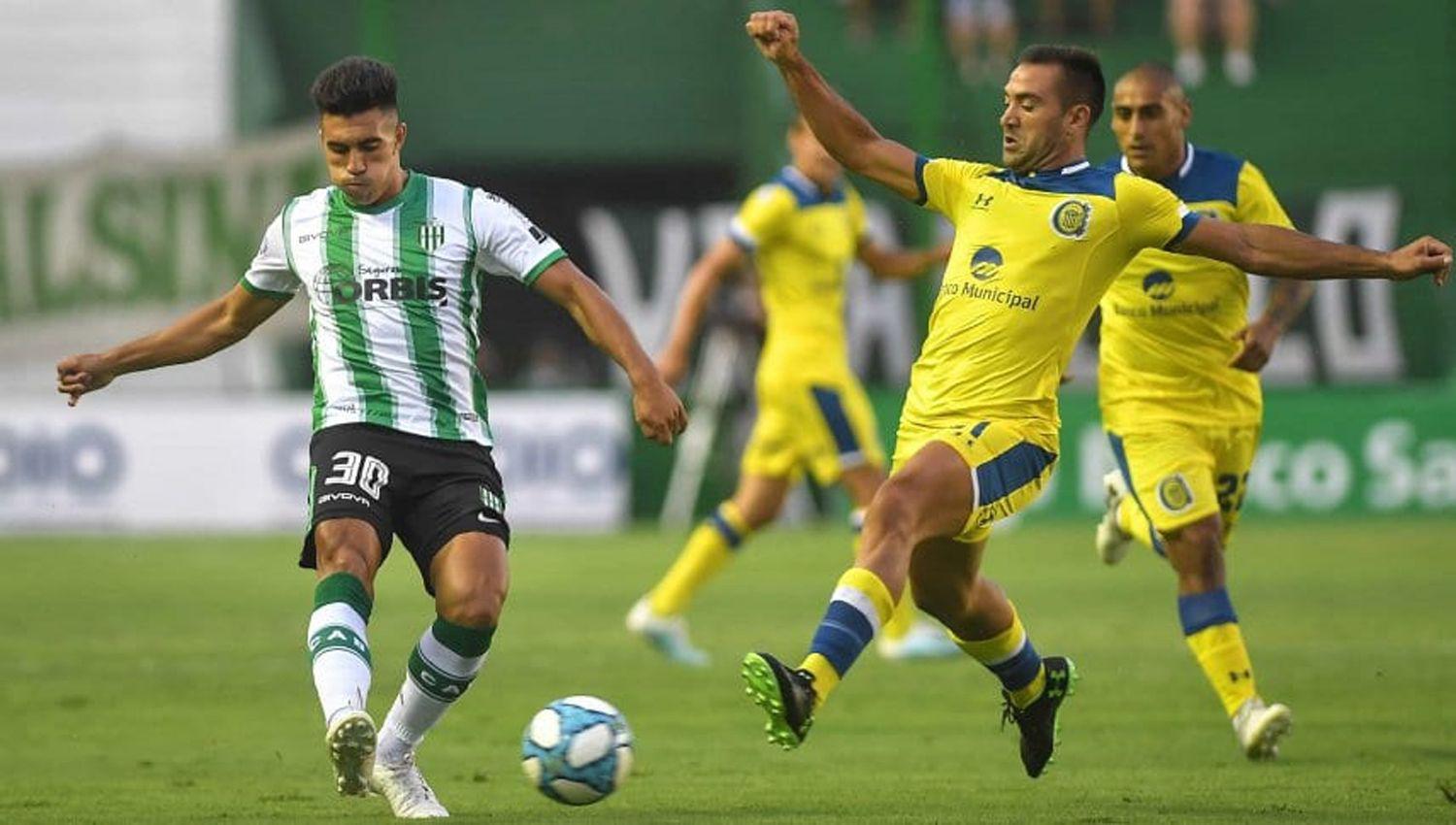 Banfield y Rosario Central empataron 1 a 1