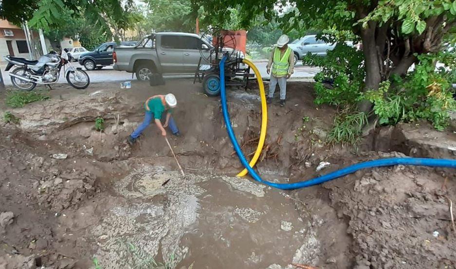 La Municipalidad asistioacute a  los sectores maacutes afectados  por las copiosas lluvias