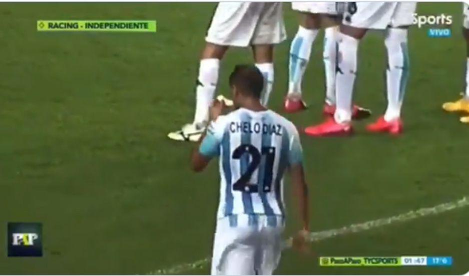 El chileno autor del �nico gol del Cl�sico de Avellaneda