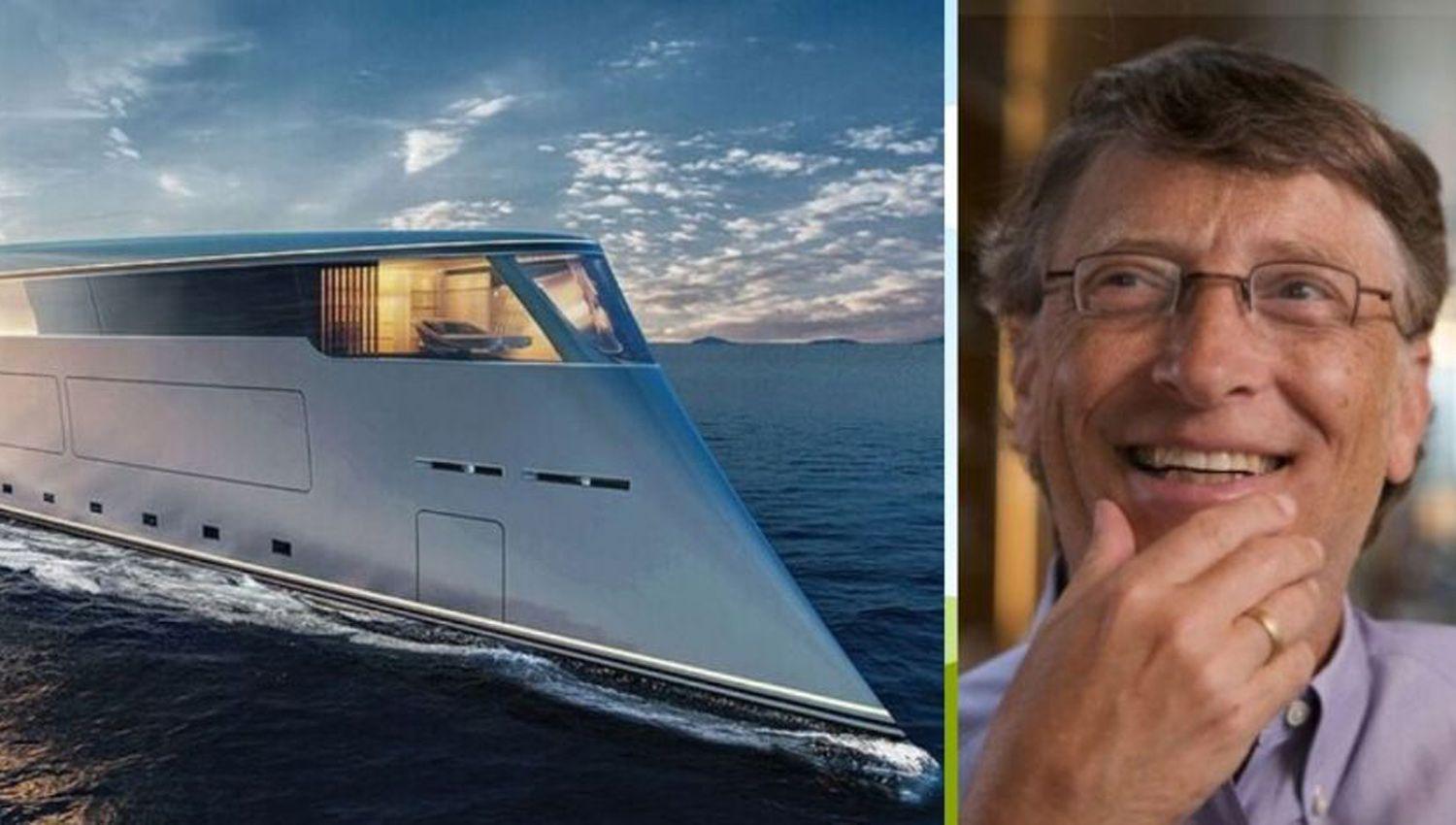 El increiacuteble yate de us 645 millones de Bill Gates- la historia que no fue
