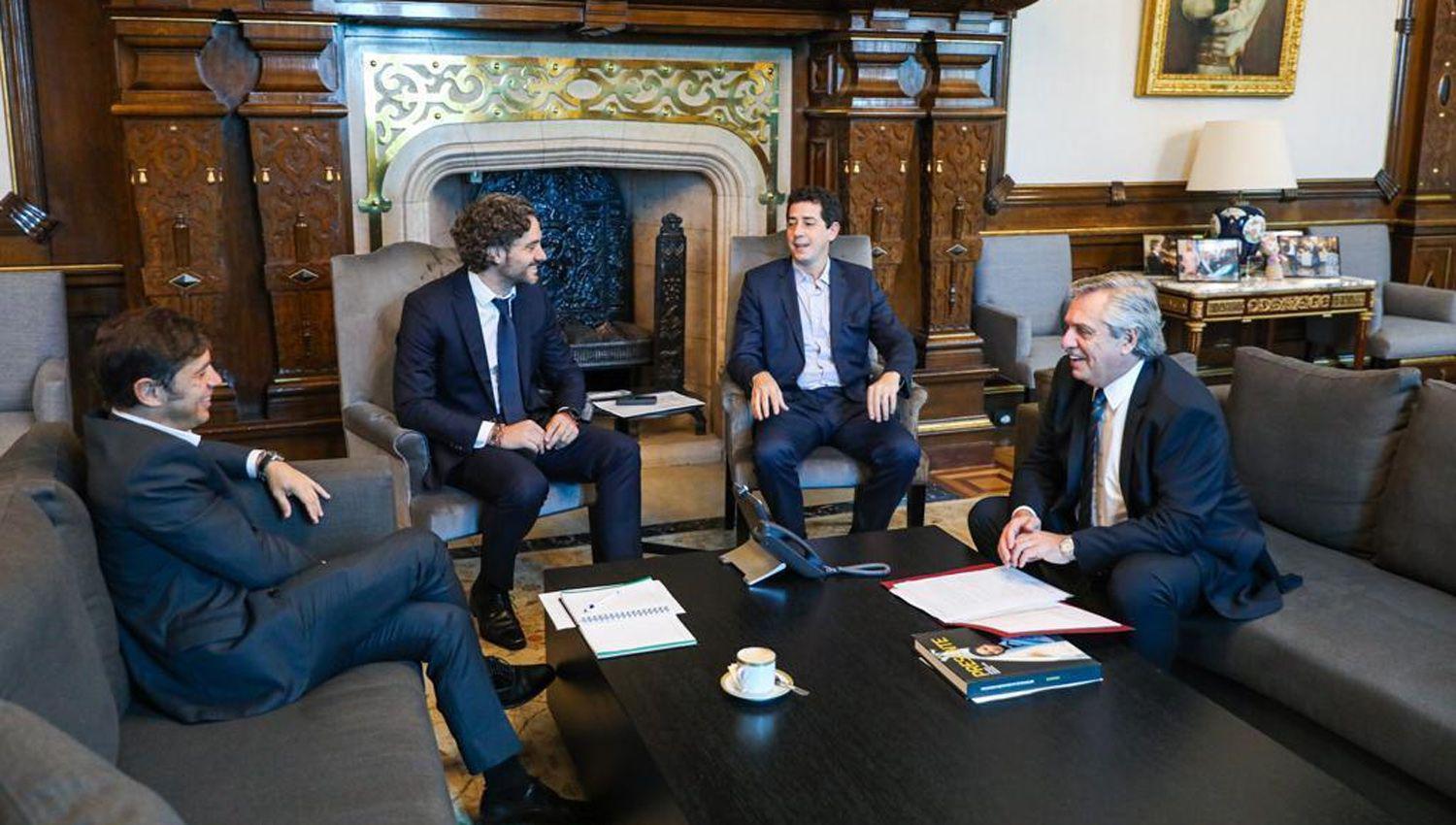 El Presidente recibioacute al gobernador de la provincia de Buenos Aires