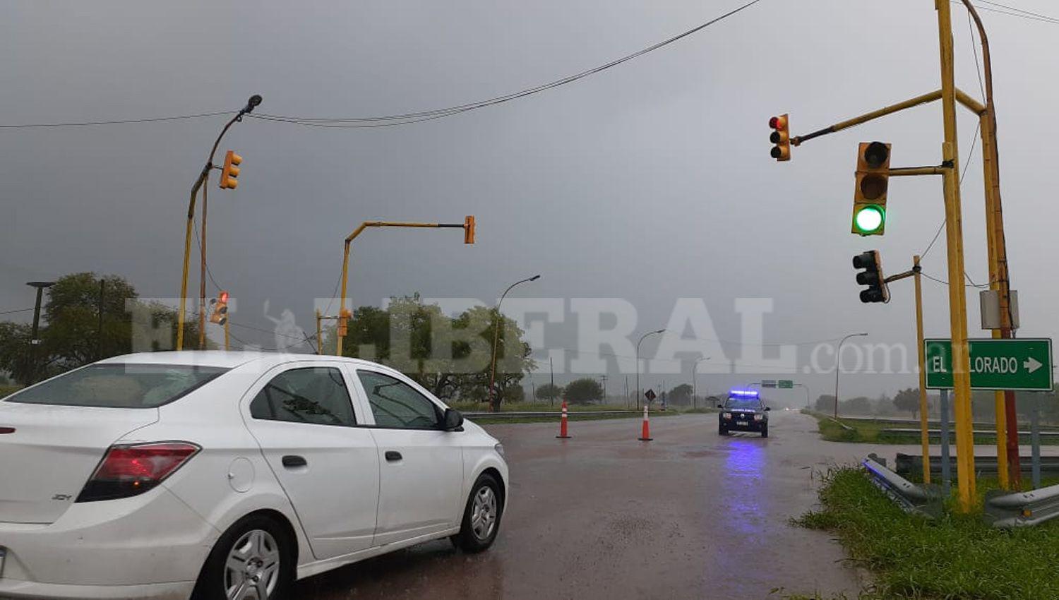Al llegar a Quimilí el tr�nsito es desviado hacia la Ruta 116 que va a Otumpa