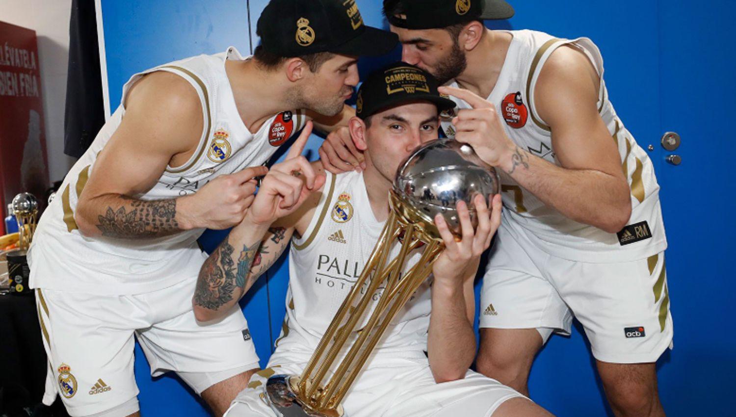 El Real Madrid de Gabriel Deck se coronoacute campeoacuten de la  Copa del Rey