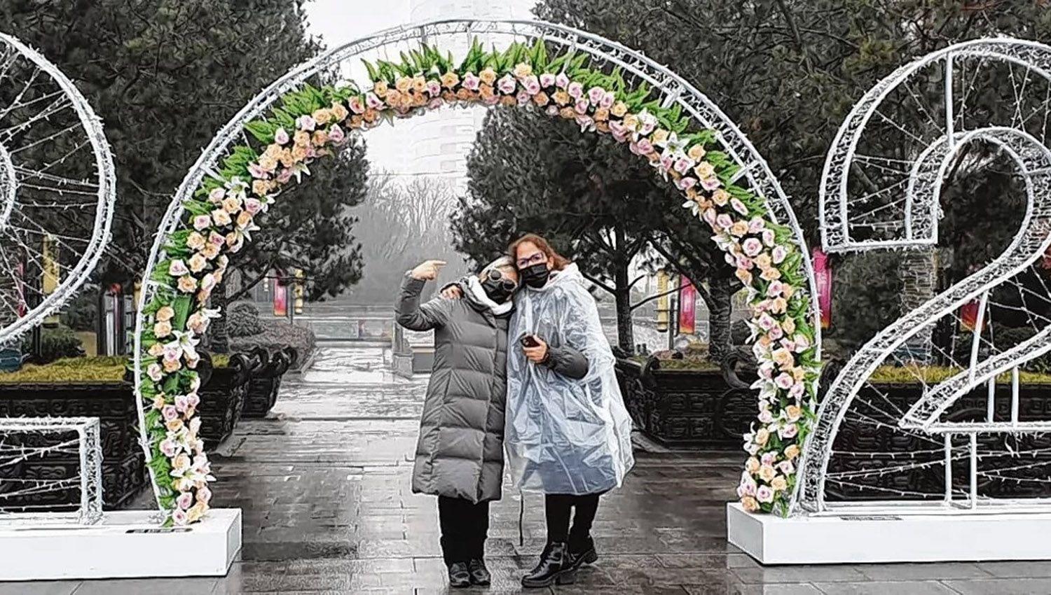 Laura Pérez y Viviana Herrera dos de las argentinas que estuvieron en China