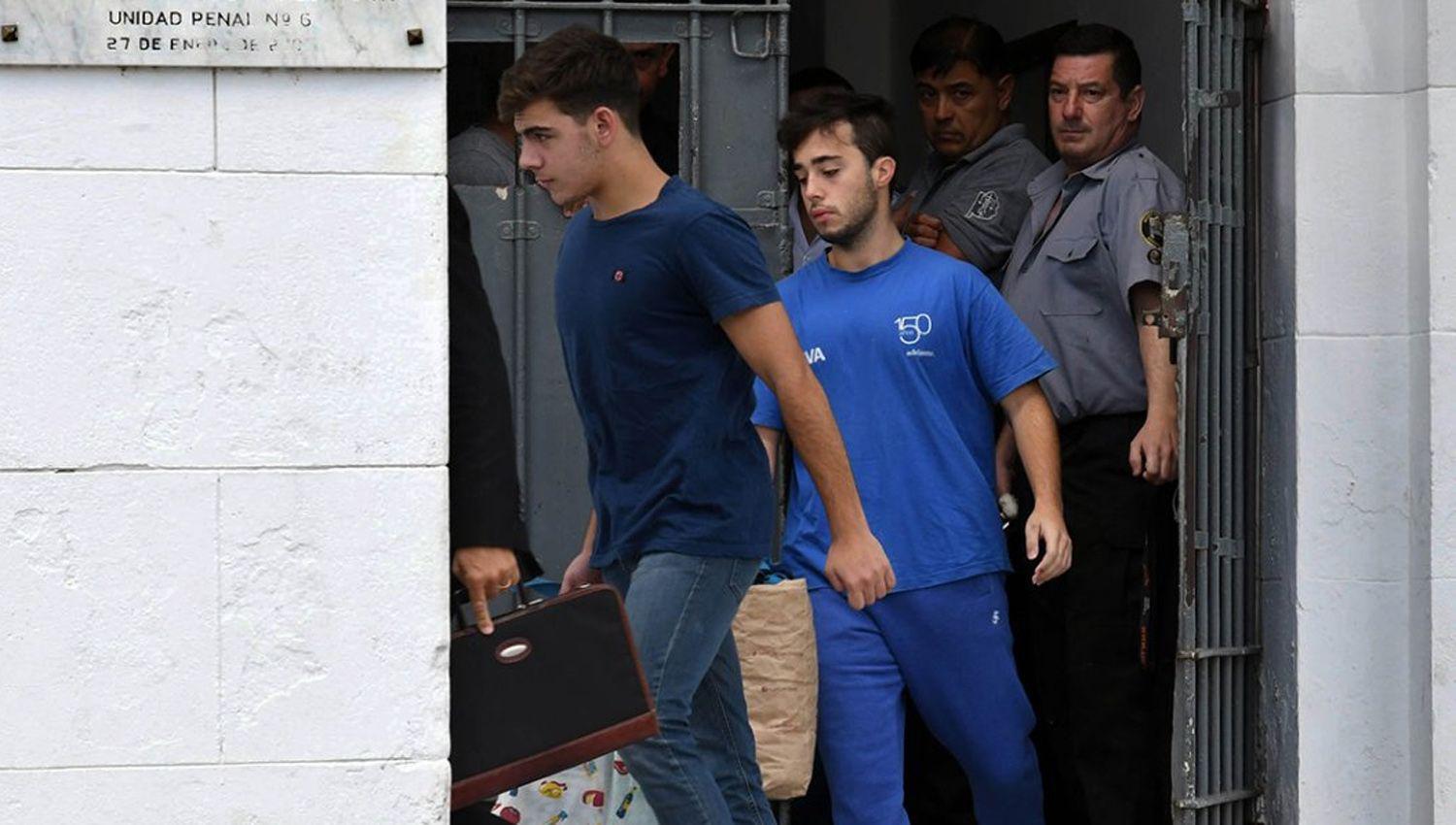 Los dos rugbiers excarcelados Alejo Milanesi y Juan Pedro Guarino se negaron a declarar