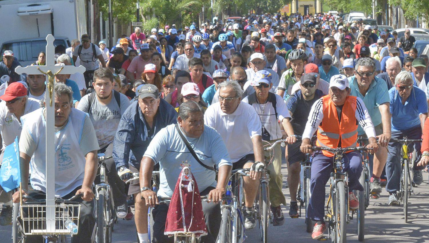 Se espera la participación de unos 6500 peregrinos en bicicleta y m�s de 600 en motos