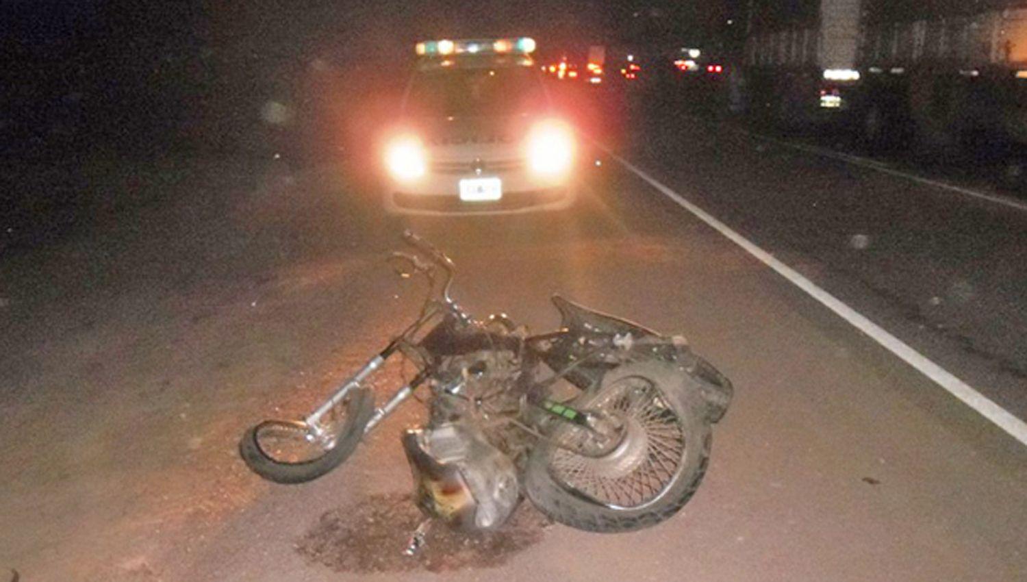 El impacto fue muy violento Nadie llevaba casco La víctima falleció en minutos