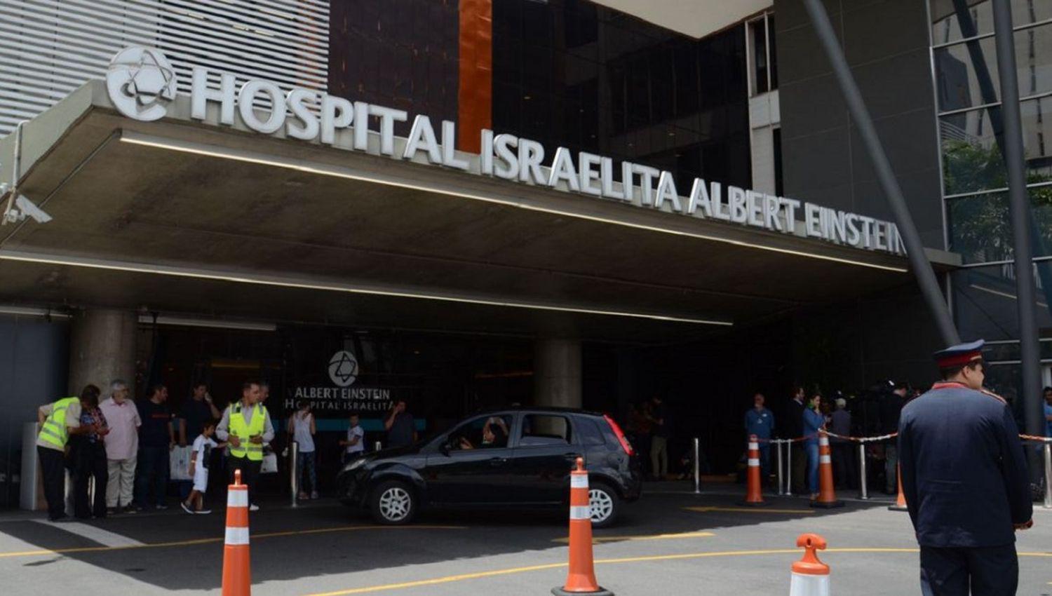 El caso fue reportado por el Hospital Israelita Albert Einstein como sospechoso de Covid-19