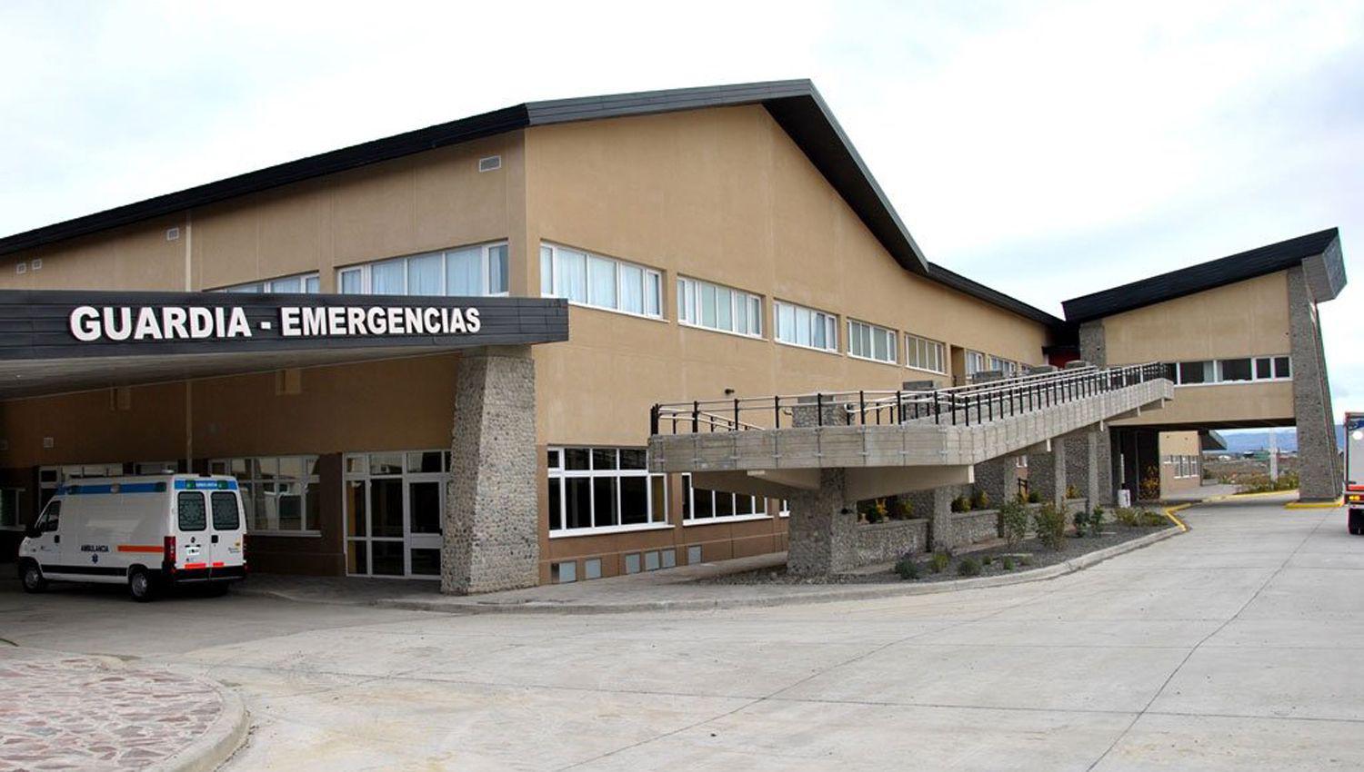 La turista italiana fue internada en el Hospital de El Calafate