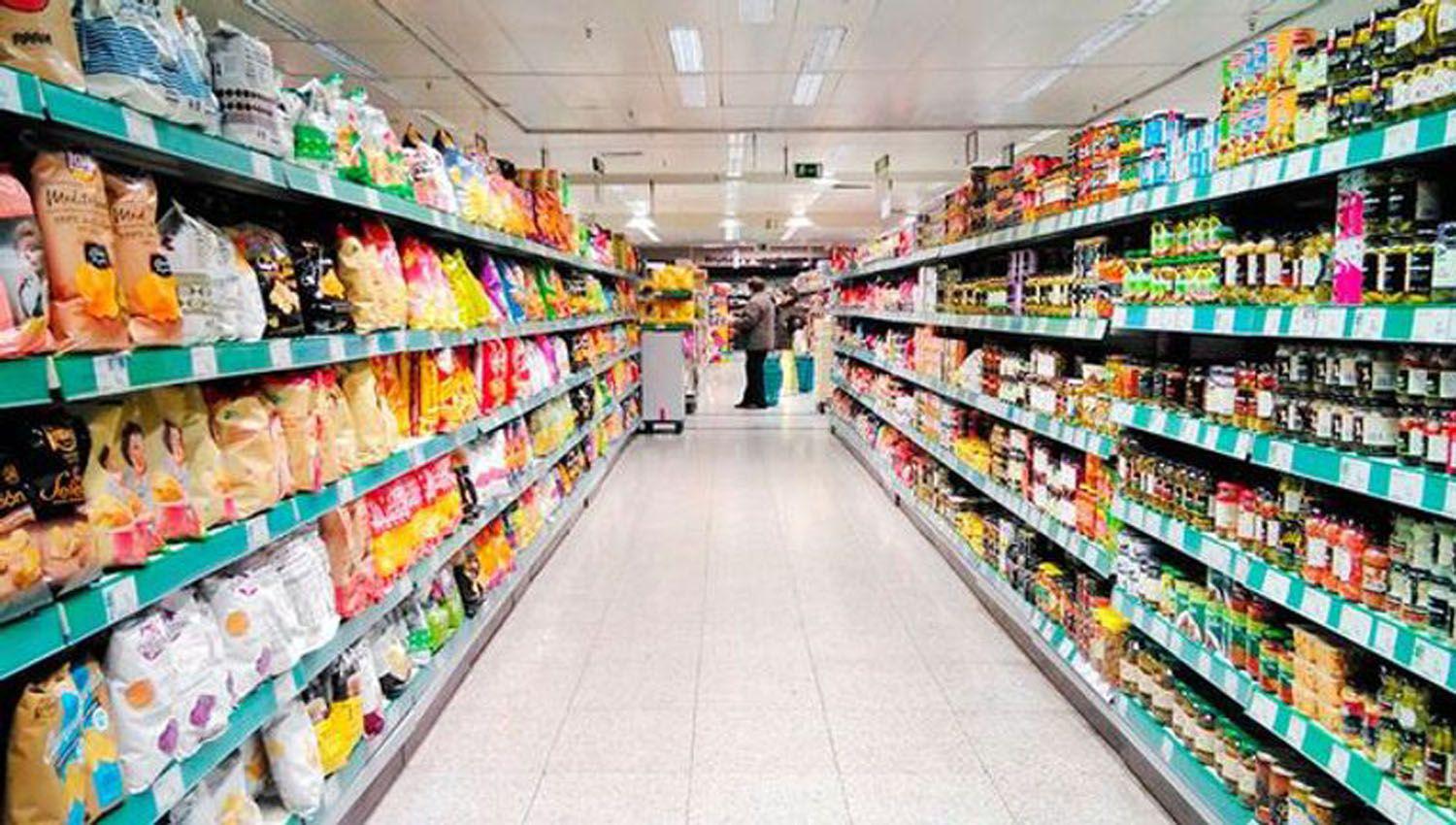 A lo largo del 2019 las ventas en supermercados cayeron casi un 10-en-porciento-