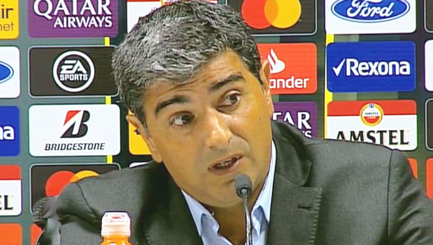 El entrenador que reemplazó a Gallardo admitió la superioridad de la Liga de Quito