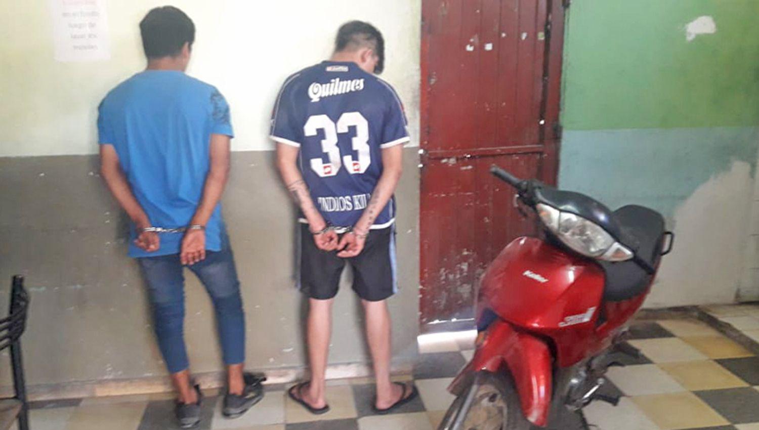 PRESOS Los autores del atraco quedaron tras las rejas 
