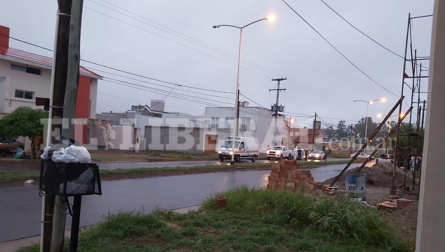 VIDEO La Banda- activaron el protocolo de aislamiento para una familia del barrio Santa Clara