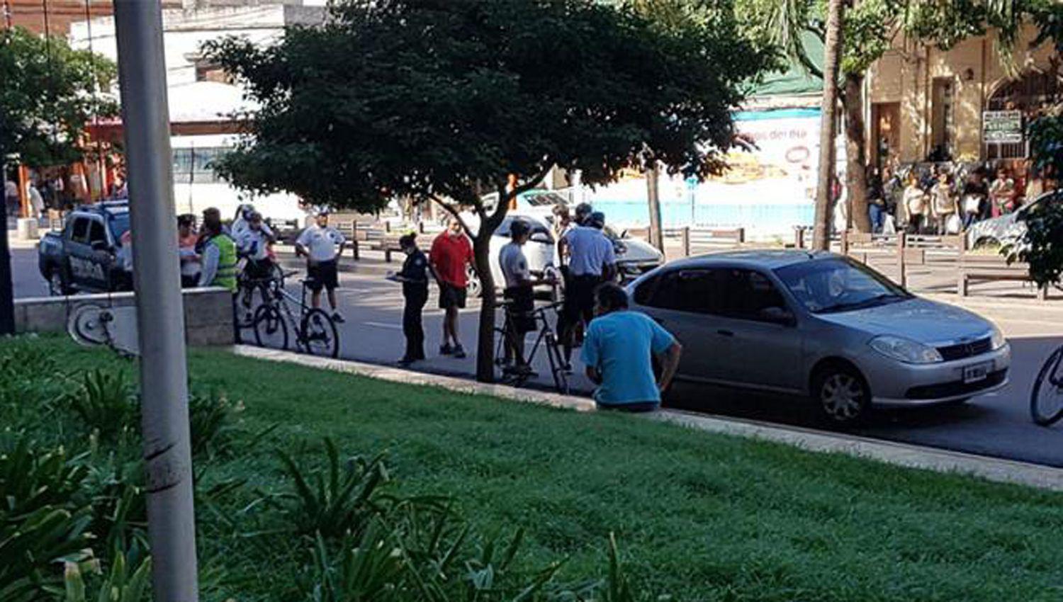 Demoraron a una persona en el centro por haber violado la cuarentena