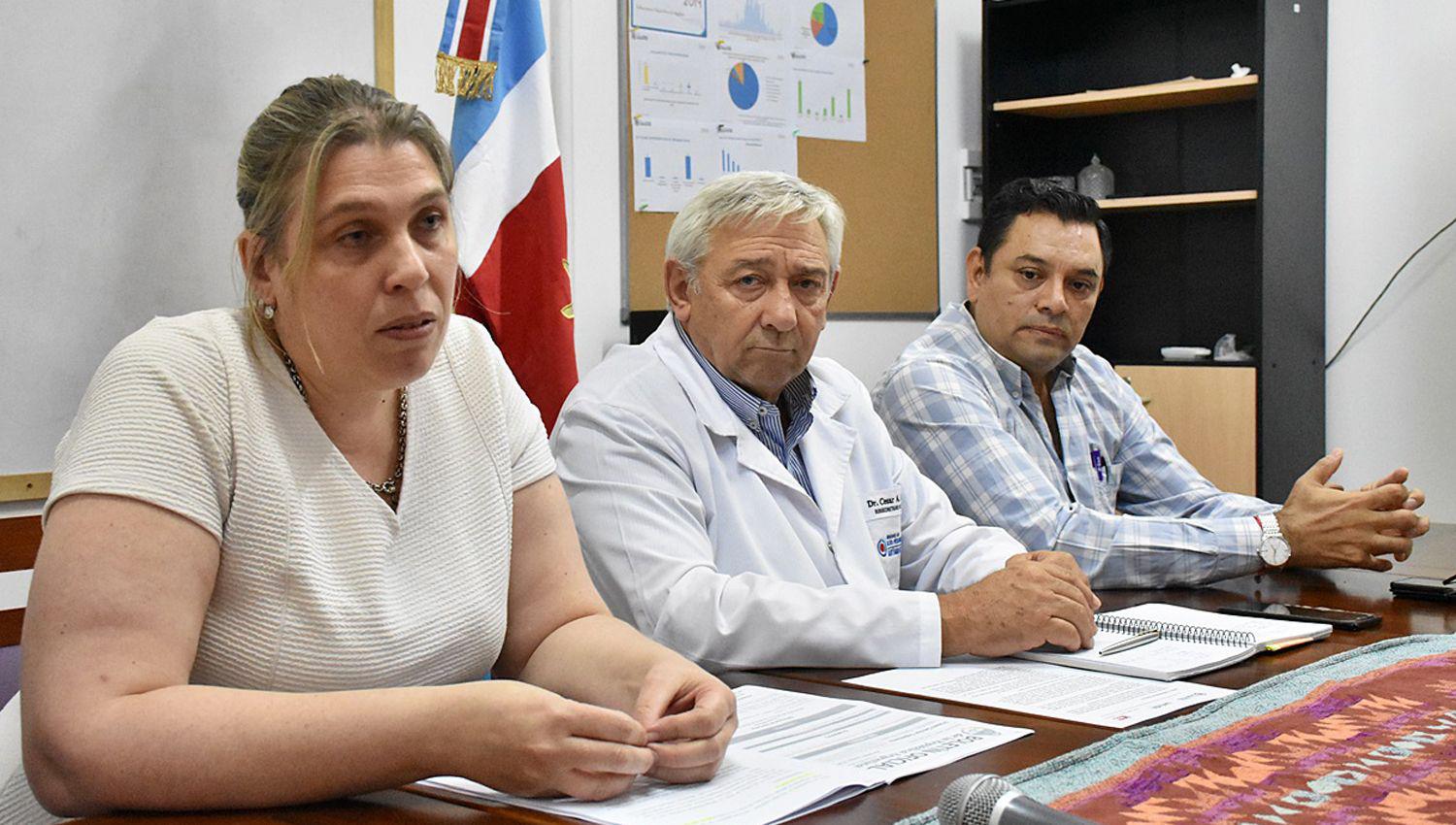 Dra Florencia Coronel Dr Cesar Monti y Dr Ariel Trejo