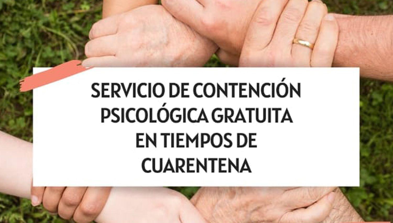 El Colegio de Psicoacutelogos de Santiago del Estero brinda servicio de contencioacuten gratuita