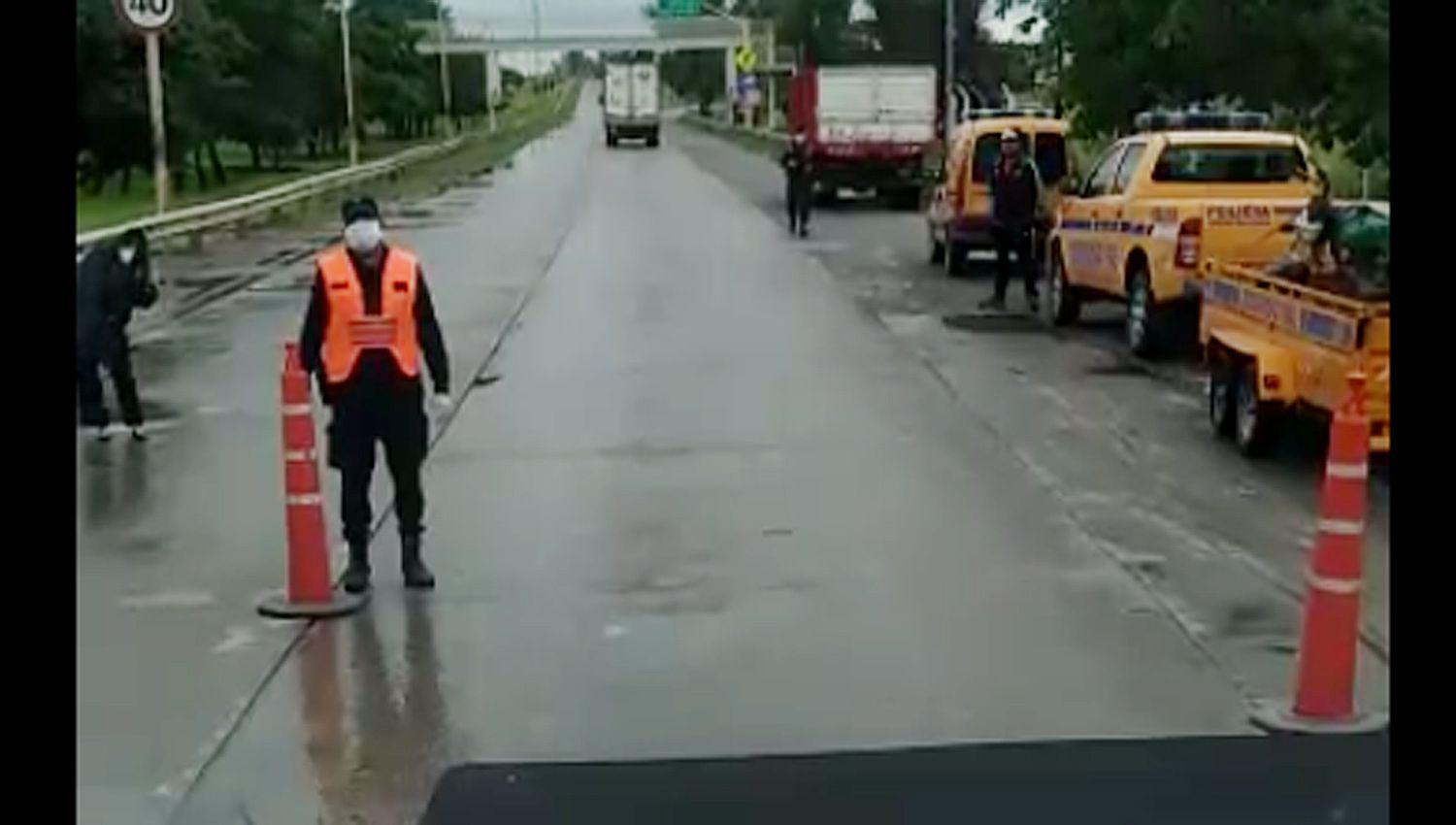 VIDEO  El gobernador Zamora resaltoacute el trabajo de los camioneros