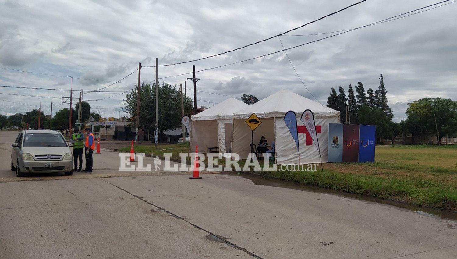 Instalaron un Puesto de Control Sanitario Municipal en el uacutenico ingreso a Friacuteas
