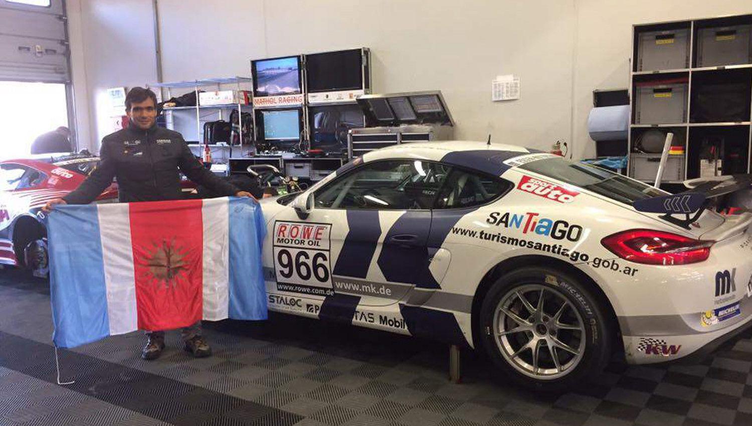 V�zquez compite en Nurburgring y lo est� haciendo de gran manera Hoy cumple la cuarentena en La Banda hasta regresar a Europa