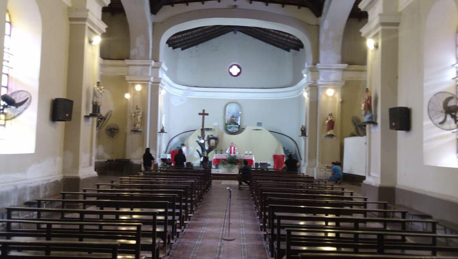 La comunidad de Loreto vivioacute un Domingo de Ramos muy especial