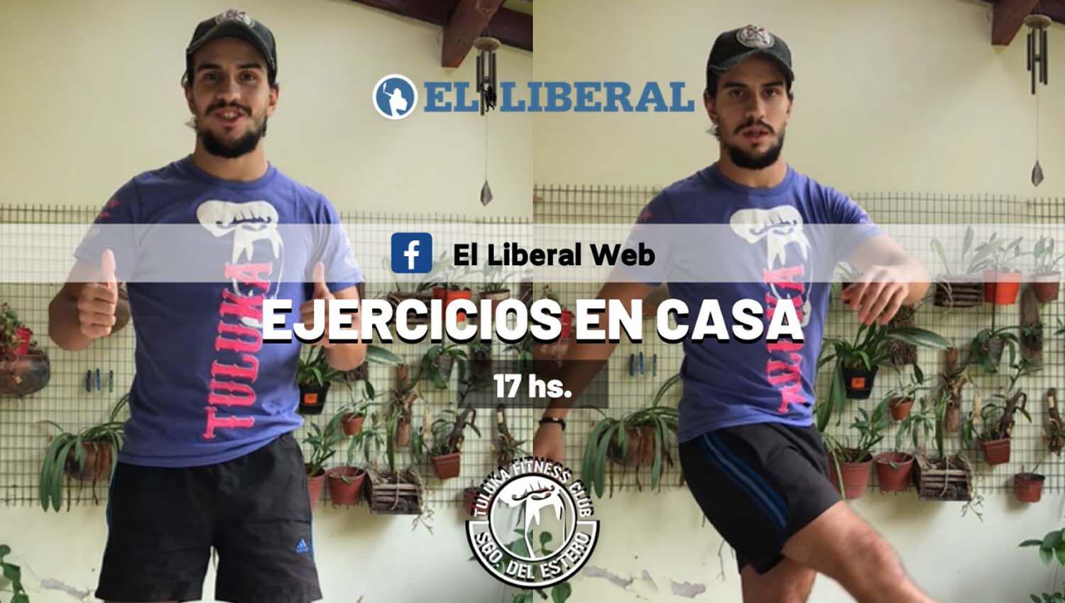 El Liberal ofrece una rutina de ejercicios para hacer en cuarentena