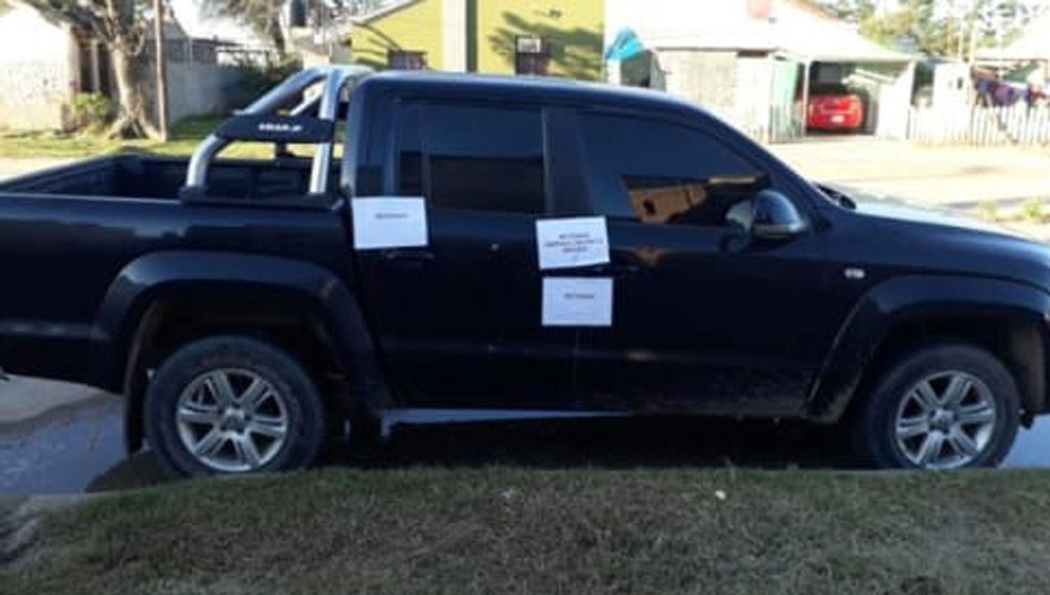 Demoran en Bandera a dirigente del PRO y le secuestran el vehiacuteculo en un control