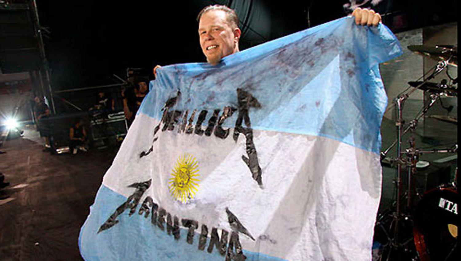 Metallica publicaraacute un disco con sus shows en vivo grabado en la Argentina