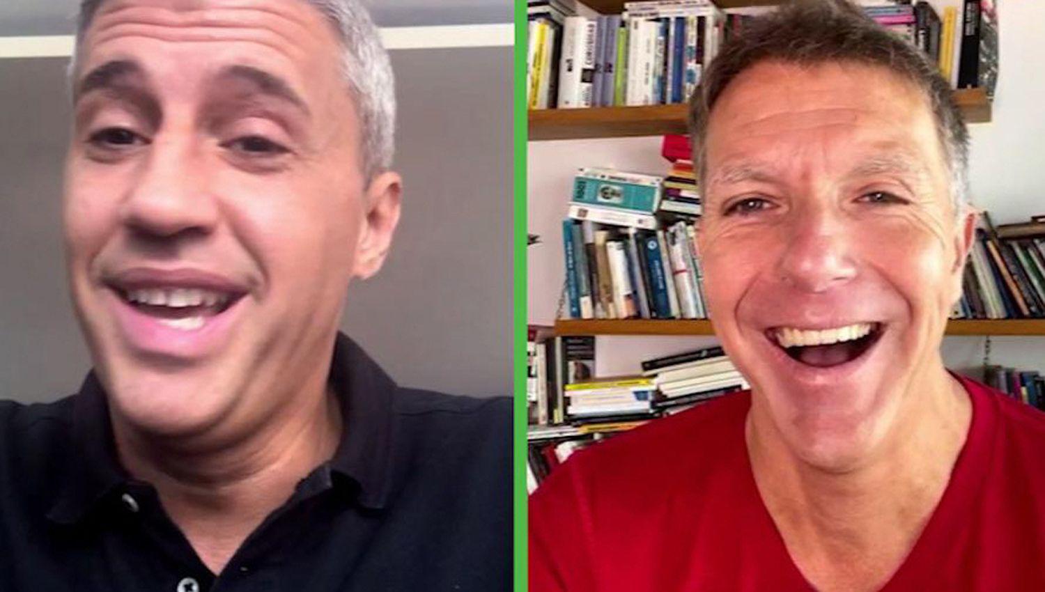 Alejandro Fantino debutaraacute con Crespo y Trezeguet