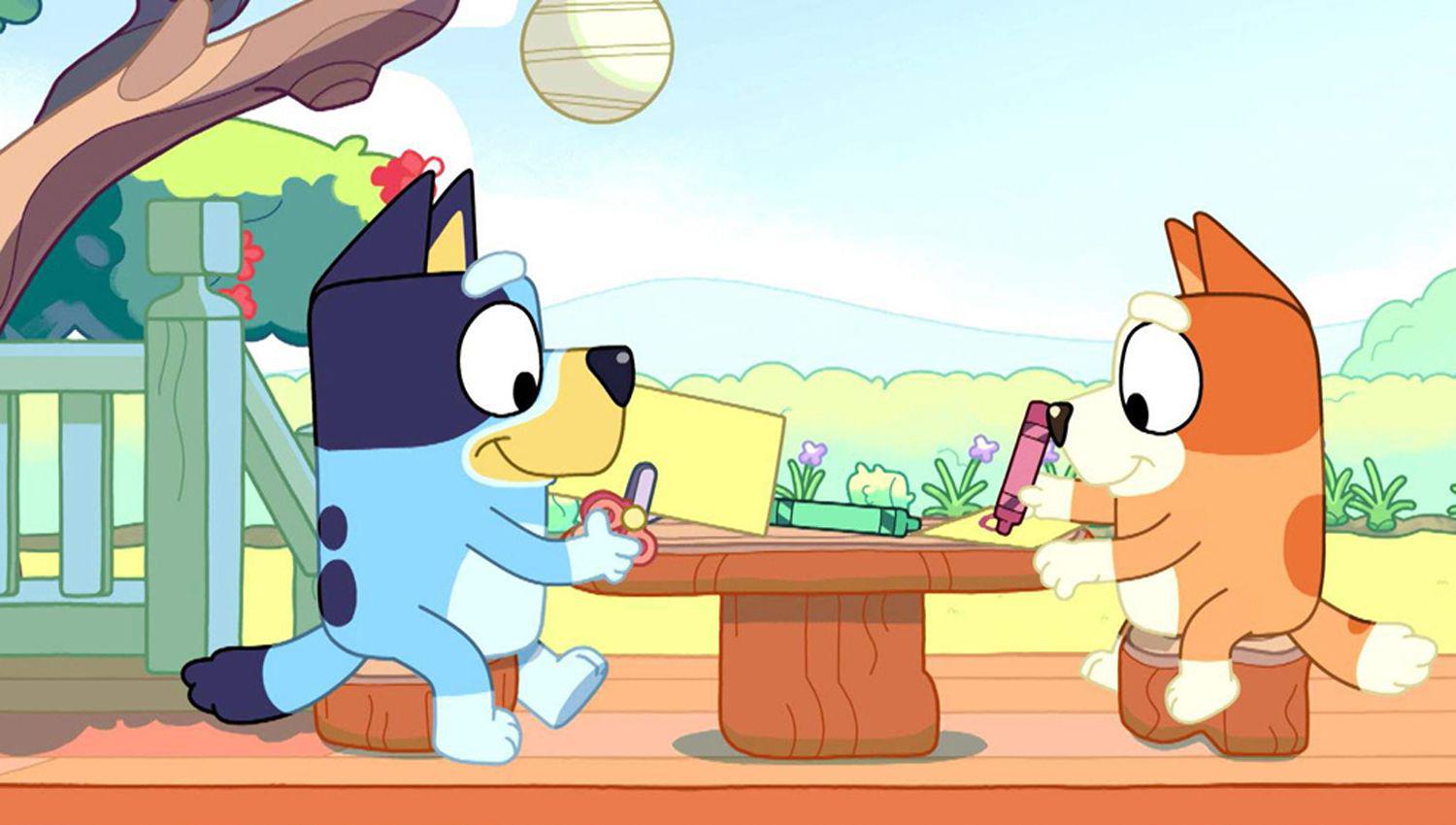 El juego es el espacio de mayor aprendizaje para un niño Con ese
espíritu est� creda la serie Bluey