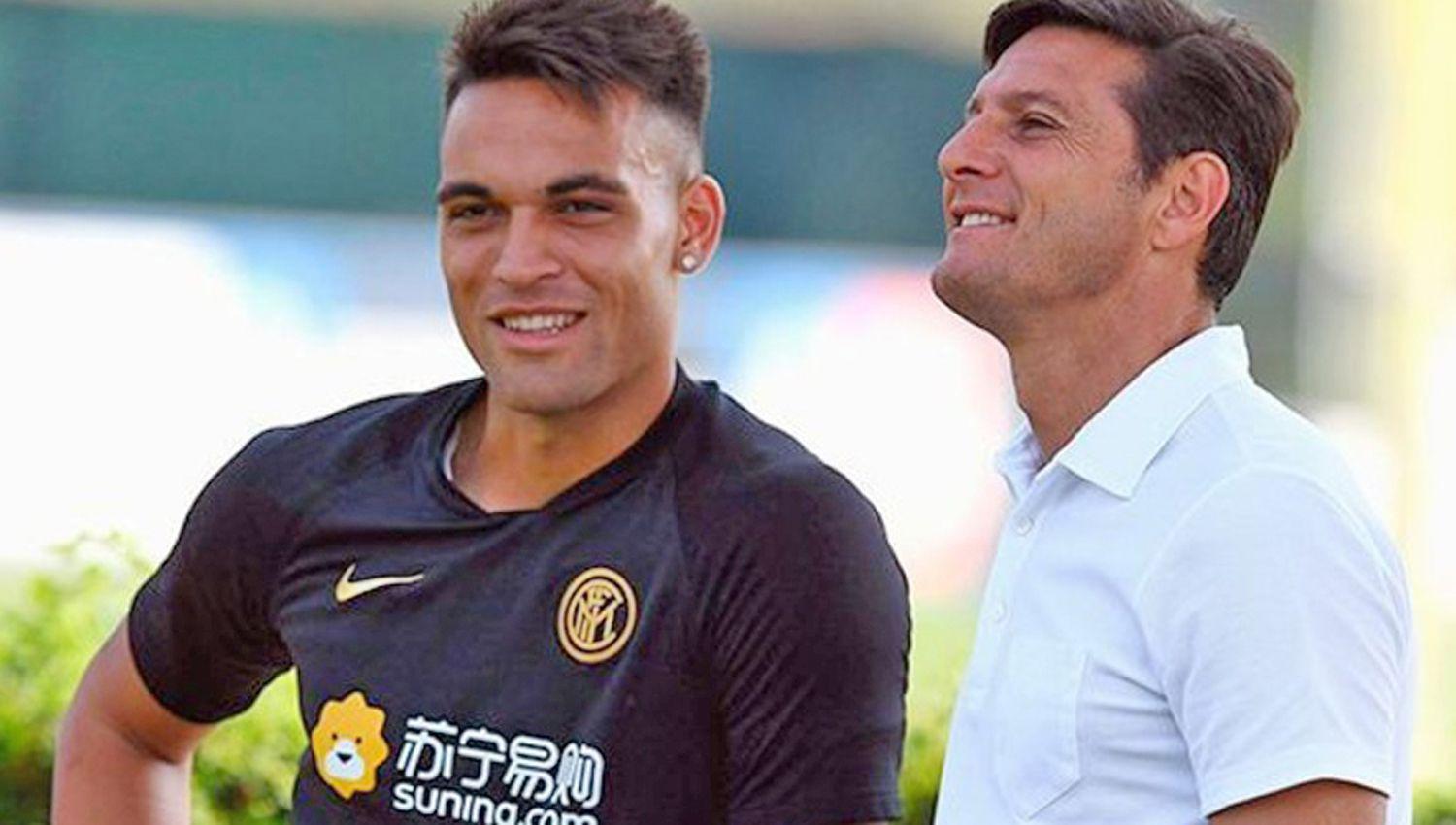 El Pupi Zanetti est convencido de que Lautaro Martínez jugar en el Inter por mucho tiempo