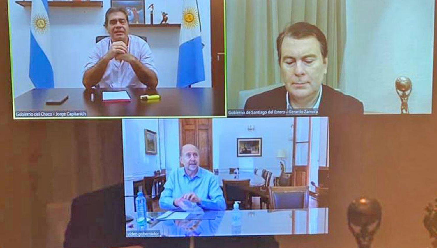 El mandatario santiagueño dijo que el objetivo es elaborar una estrategia en com�n