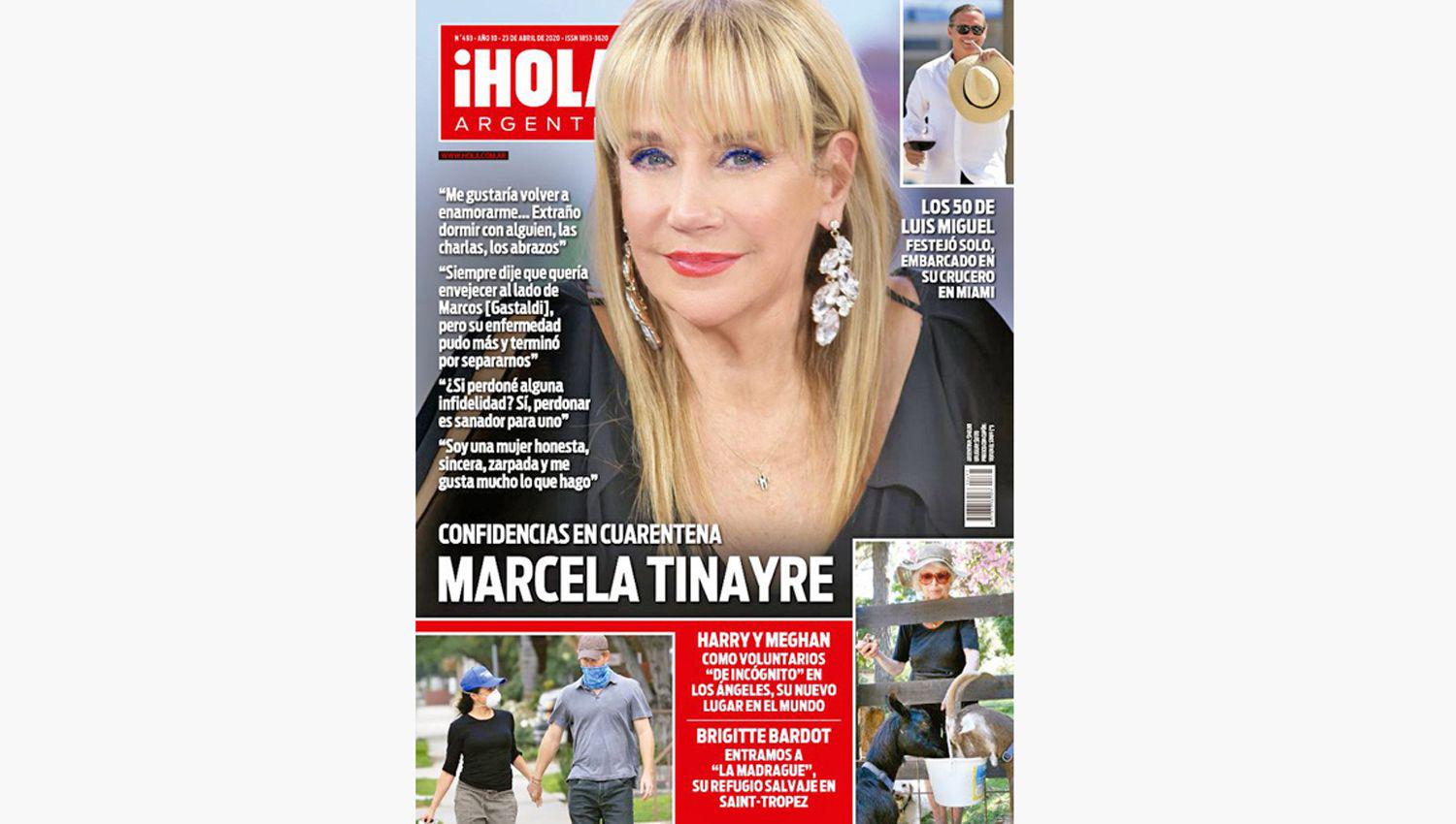 Marcela Tinayre se confiesa en iexclHOLA Argentina