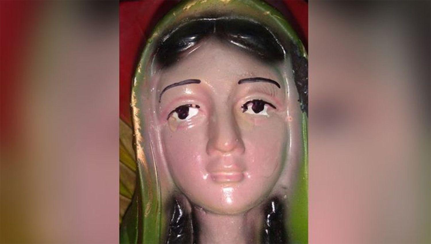 En Salta aseguran que vieron llorar a la Virgen de Guadalupe