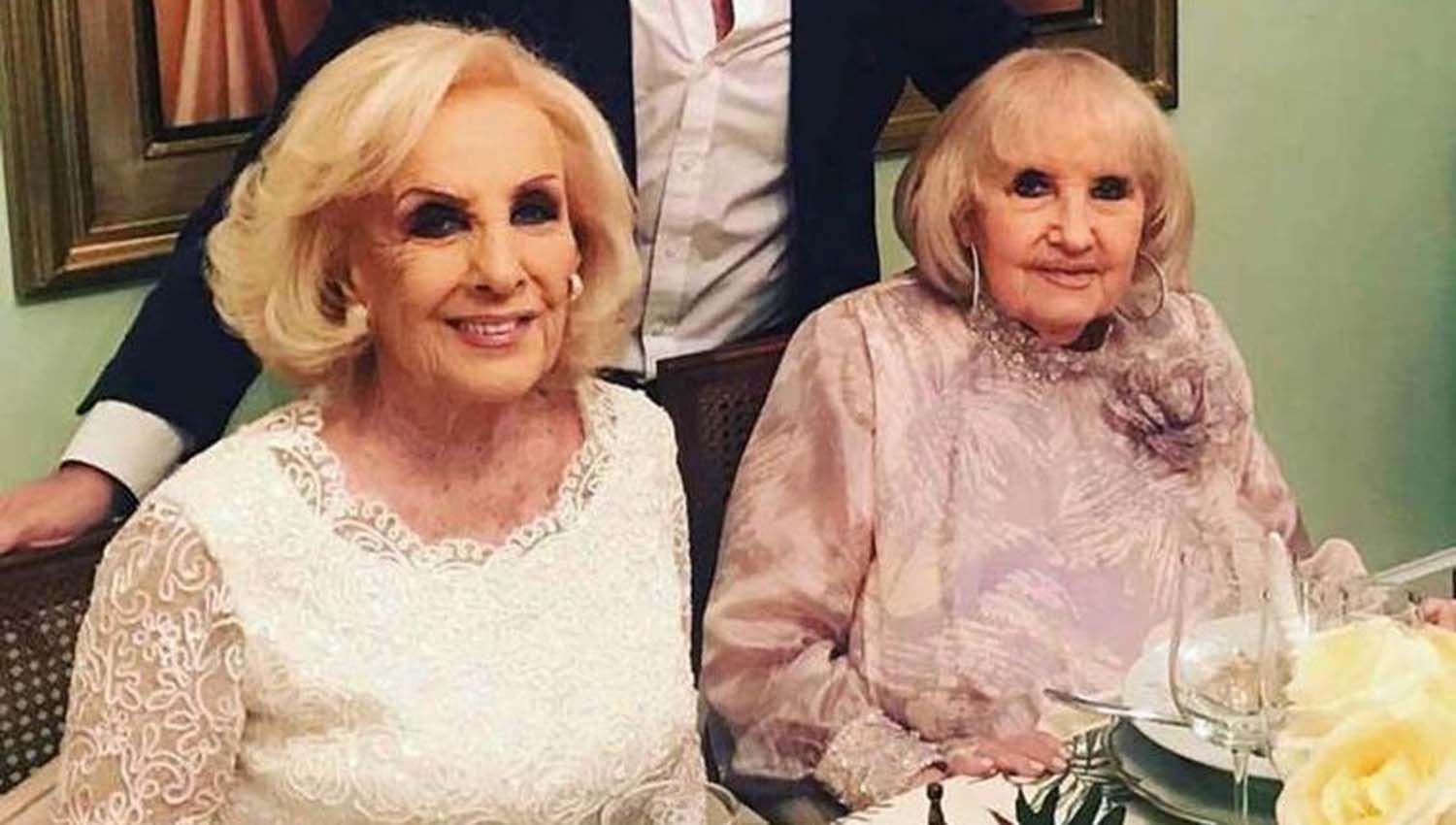 Fallecioacute Goldie la hermana gemela de Mirtha Legrand