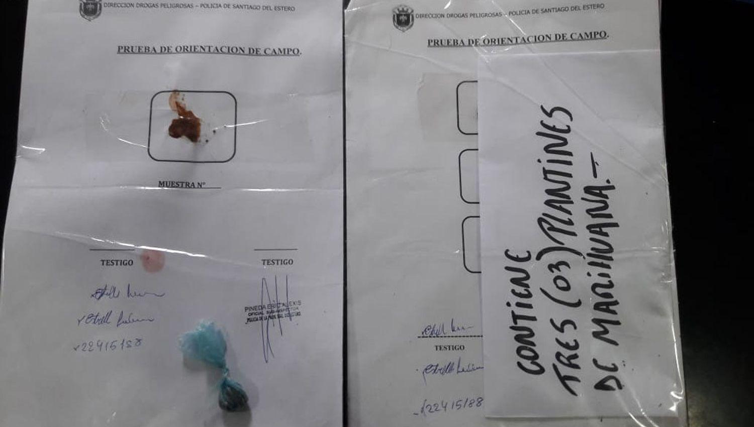 Todos los elementos fueron incautados