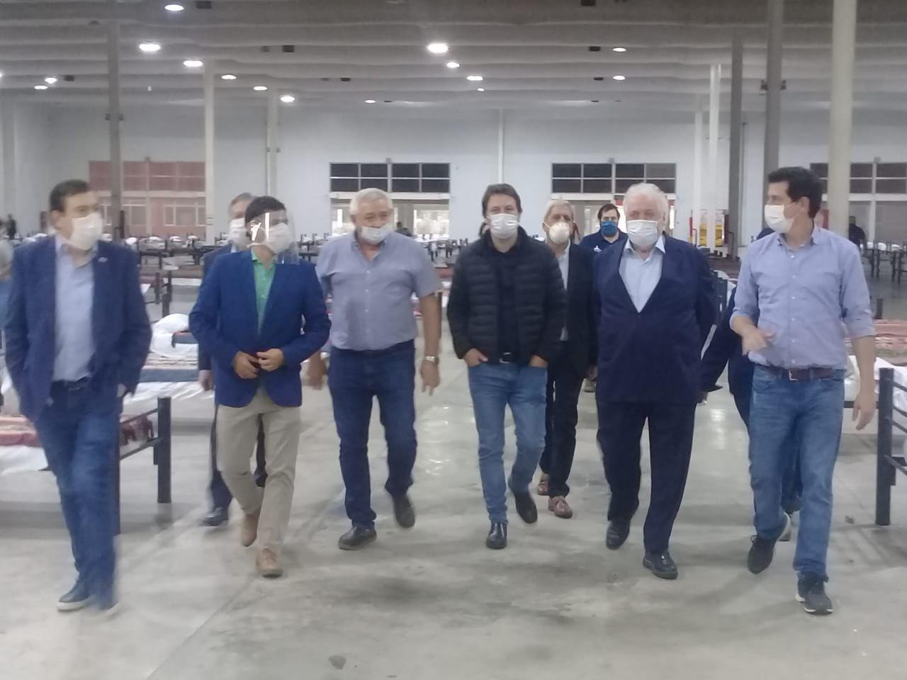 VIDEO  Gineacutes Gonzaacutelez recorrioacute las instalaciones del Nodo Tecnoloacutegico junto a Gerardo Zamora