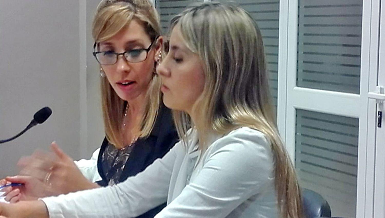 La fiscal María Alejandra Holgado recibió el proceso relacionado con la
violación de la cuarentena en contra de Luna y Masey