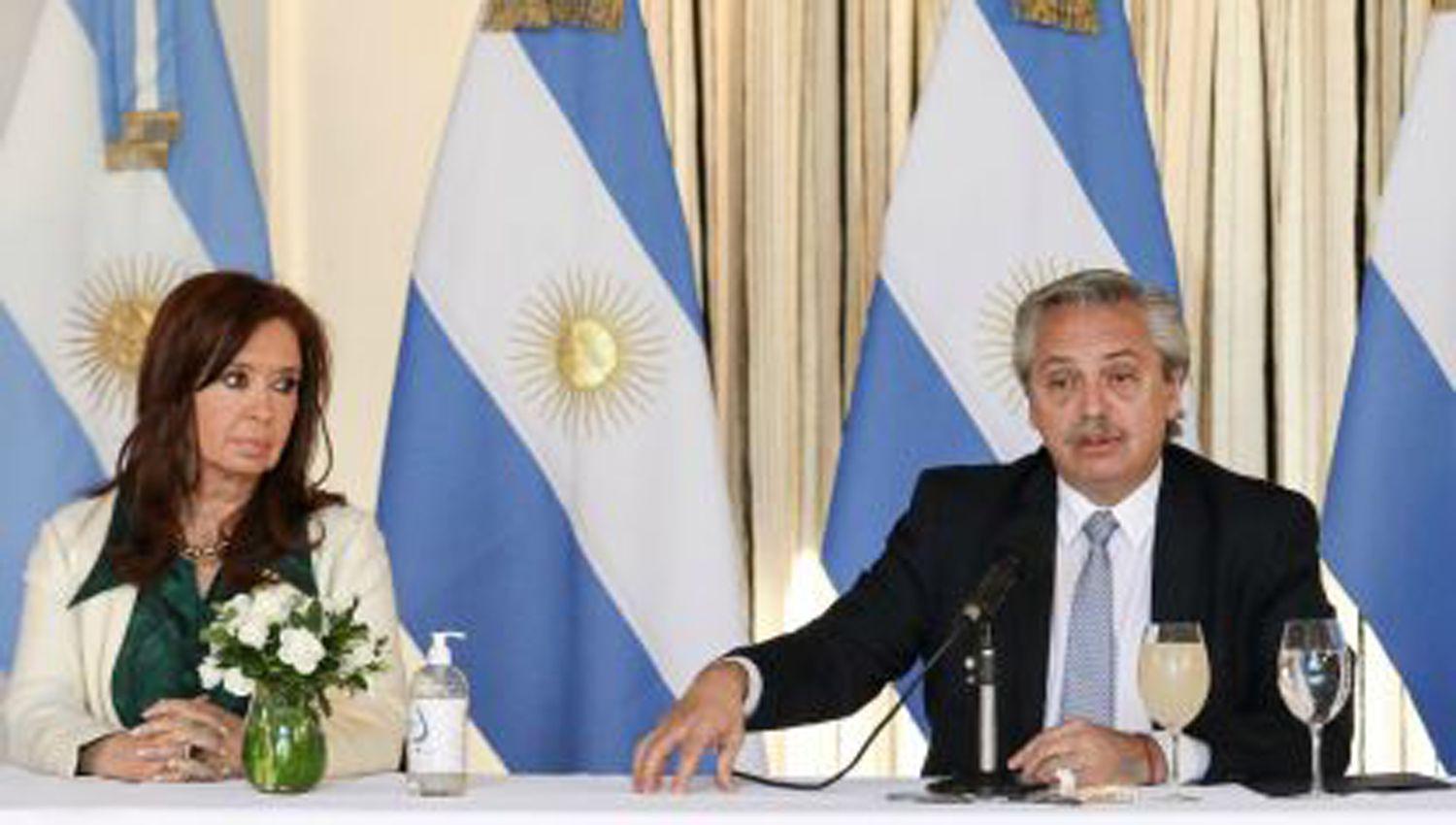 El presidente mostroacute su uacuteltimo chat con Cristina Kirchner