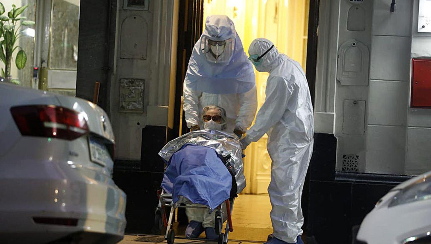 Todos los ocupantes del lugar fueron evacuados Foto- La Nacion