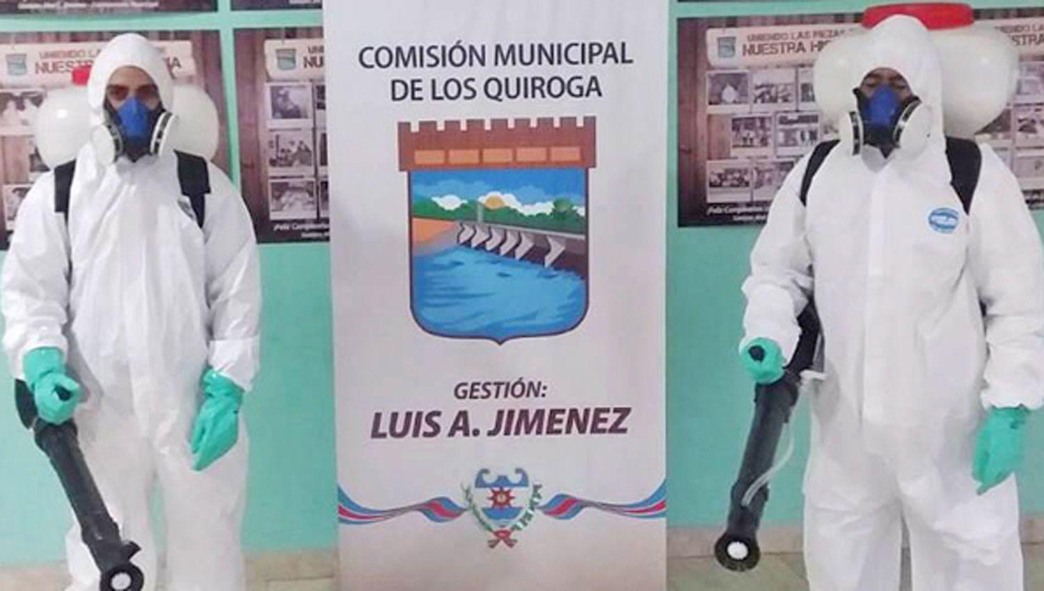 La comuna de Los Quiroga adquirioacute equipos de fumigacioacuten para reforzar la lucha contra el dengue