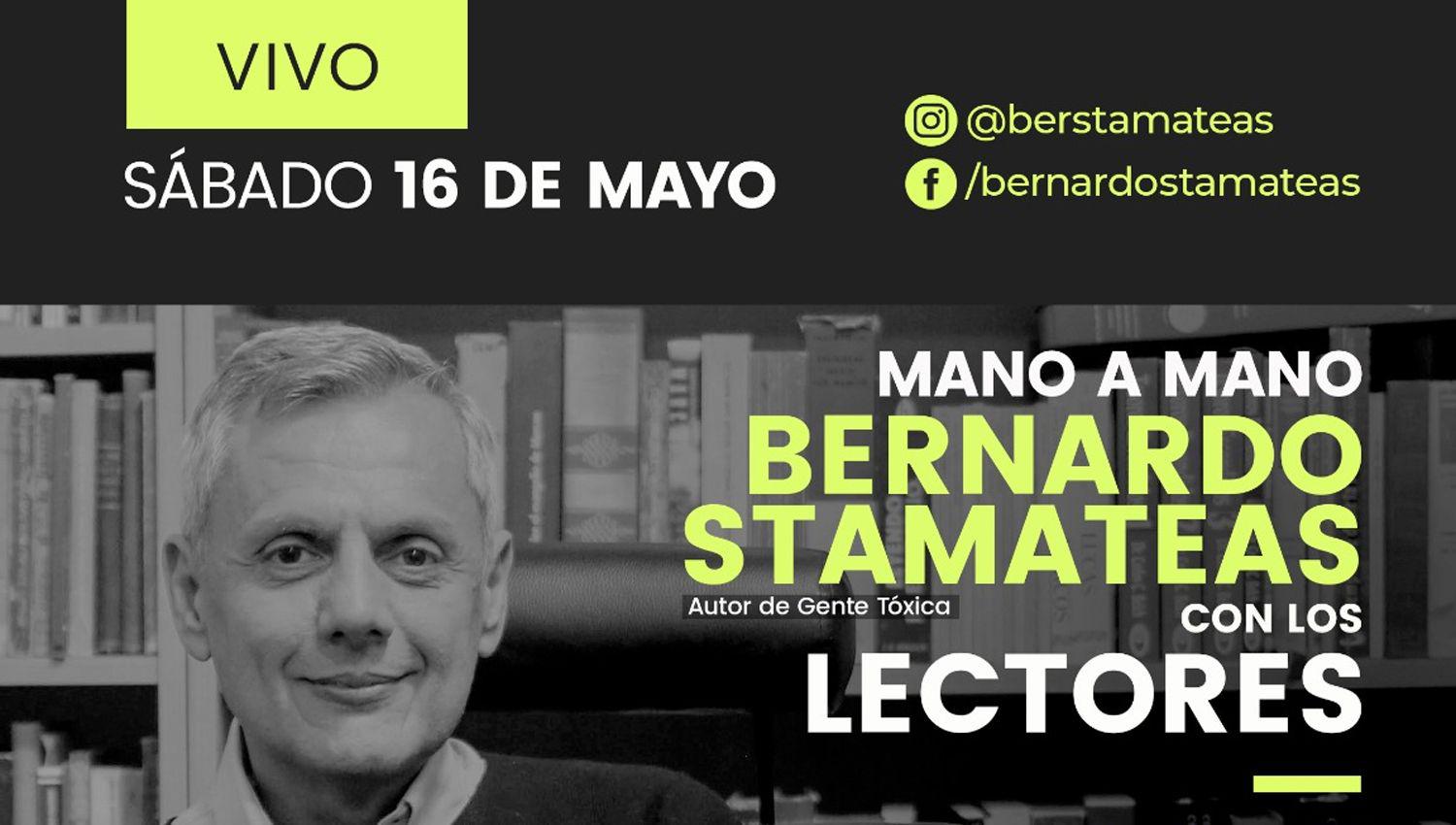 El columnista de EL LIBERAL Bernardo Stamateas hablaraacute este saacutebado en vivo