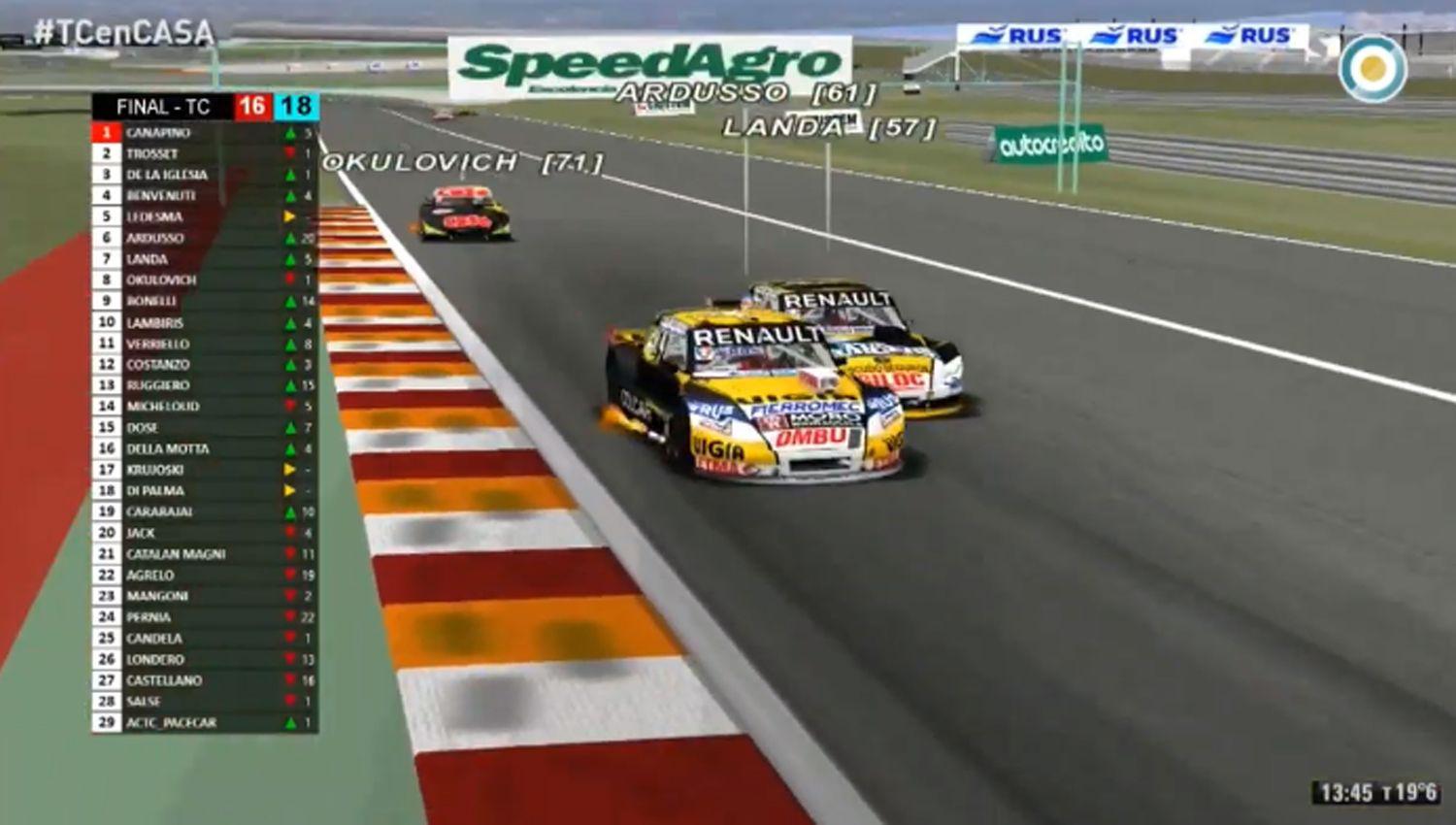 Todo listo para que el Autoacutedromo de Las Termas reciba al TC Virtual