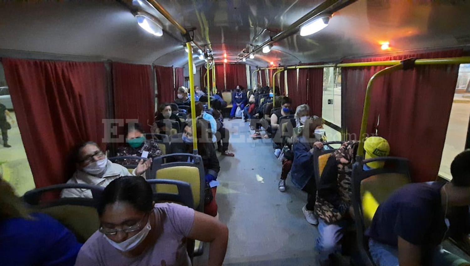 No entendieron nada- detienen un colectivo repleto de pasajeros