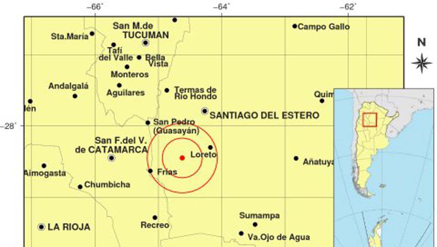 Un fuerte sismo se sintioacute en Friacuteas y en Loreto