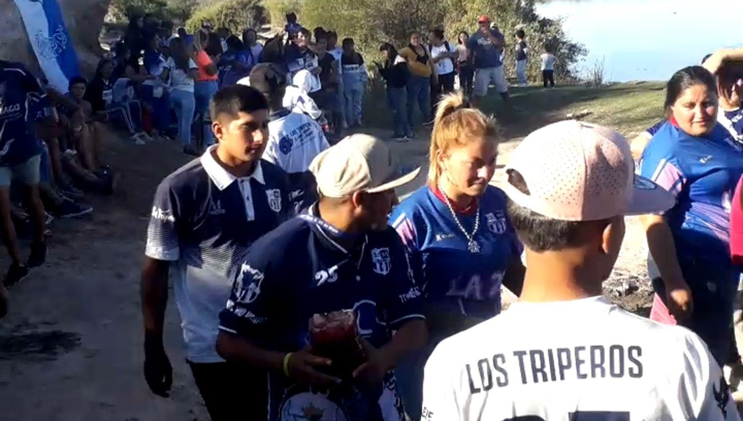 Postas de goma y piedrazos- graves incidentes en Las Termas