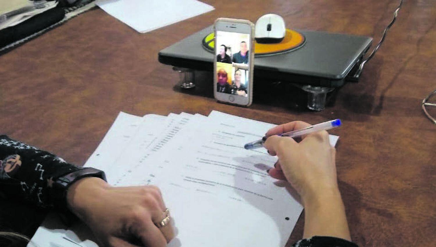 EXPERIENCIA Desde la institución se adecuaron a las clases virtuales a pesar de las dificultades